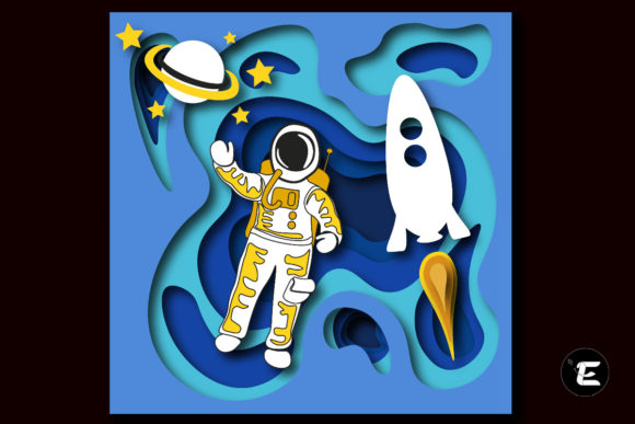 3D SVG & Shadow Boxes: Space Review
