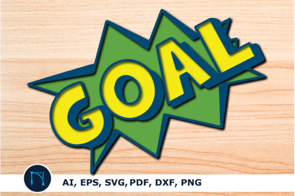 GOAL Multilayer Cut 3D SVG Mandala: A Versatile Shape for Creative Projects